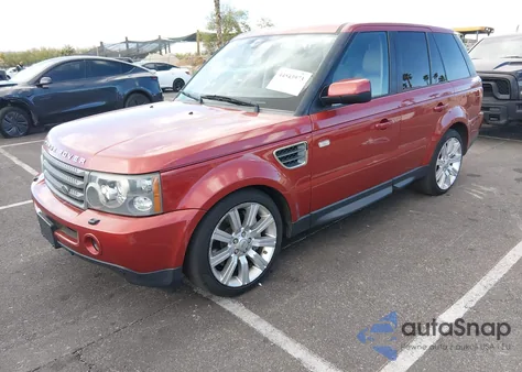 2008 Land Rover Range Rover Sport Hse from USA, damaged, VIN SALSK25478A132777
